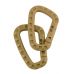 Карабін 1шт KOMBAT UK Tactical Carabiner койот