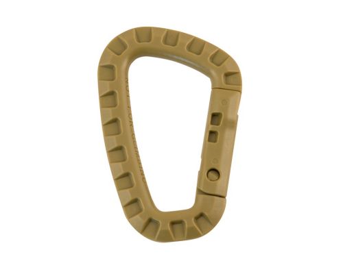 Карабін 1шт KOMBAT UK Tactical Carabiner койот Карабін 1шт KOMBAT UK Tactical Carabiner койот