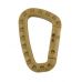 Карабін 1шт KOMBAT UK Tactical Carabiner койот
