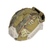 Кавер-чехол на шлем FAST IdoGear XL (Multicam) с подсумком для АКБ