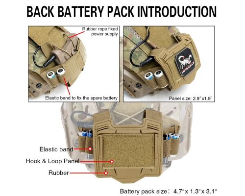 Кавер-чехол на шлем FAST IdoGear XL (Multicam) с подсумком для АКБ Кавер-чехол на шлем FAST IdoGear XL (Multicam) с подсумком для АКБ