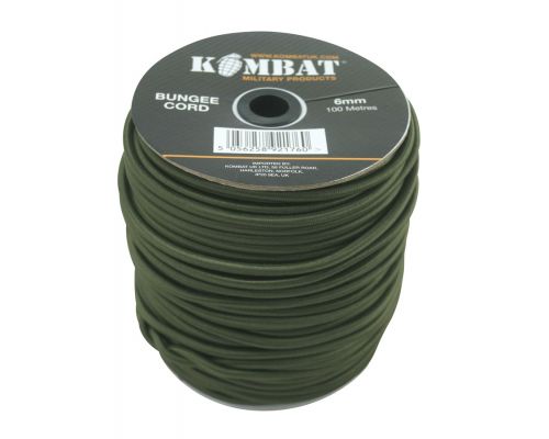 Шнур эластичный KOMBAT UK Bungee Cord 6 mm Шнур эластичный KOMBAT UK Bungee Cord 6 mm