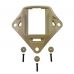 Металлический кронштейн платформа крепления шрауд NVG Mount звезда на шлем, Койот