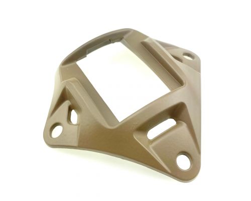 Металлический кронштейн платформа крепления шрауд NVG Mount звезда на шлем, Койот Металлический кронштейн платформа крепления шрауд NVG Mount звезда на шлем, Койот