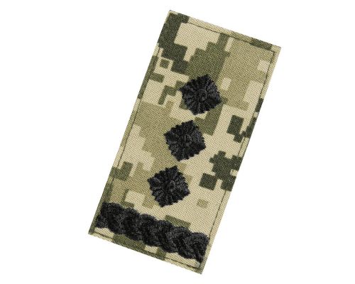Погон/липучка ЗСУ Полковник Піксель (7338) Погон/липучка ЗСУ Полковник Піксель (7338)
