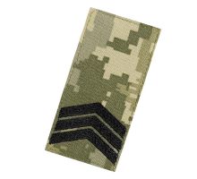 Погон/липучка ВСУ Сержант Пиксель (7340)