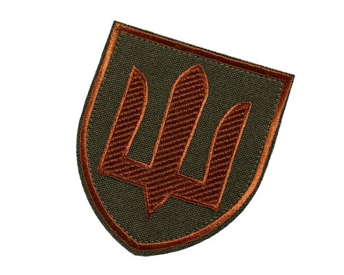 Шеврон/липучка ЗСУ/СВУ ППО Олива (7501) Шеврон/липучка ЗСУ/СВУ ППО Олива (7501)