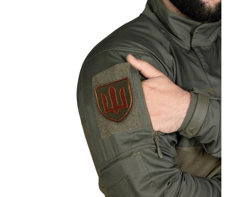 Шеврон/липучка ЗСУ/СВУ ППО Олива (7501) Шеврон/липучка ЗСУ/СВУ ППО Олива (7501)