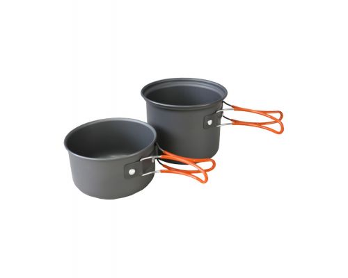 Посуд набір 2 предмети KOMBAT UK Anodised Cook Set Посуд набір 2 предмети KOMBAT UK Anodised Cook Set