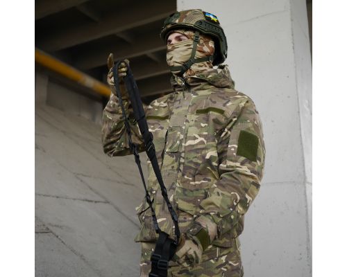 Ремінь 2-точковий Kiborg Dark Multicam для АК,РПК Ремінь 2-точковий Kiborg Dark Multicam для АК,РПК