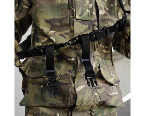 Ремінь 2-точковий Kiborg Dark Multicam для АК,РПК Ремінь 2-точковий Kiborg Dark Multicam для АК,РПК