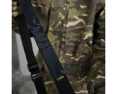Ремінь 2-точковий Kiborg Dark Multicam для АК,РПК Ремінь 2-точковий Kiborg Dark Multicam для АК,РПК