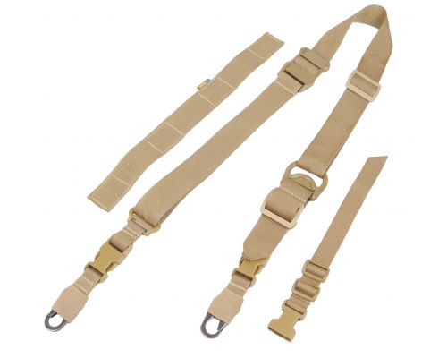Ремень 2-точечный Kiborg Gun Sling G-2 с пряжкой быстрой регулировки Triple-X Coyote Ремень 2-точечный Kiborg Gun Sling G-2 с пряжкой быстрой регулировки Triple-X Coyote