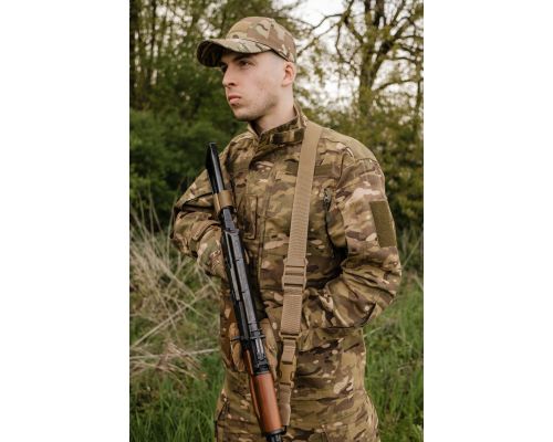 Ремень 2-точечный Kiborg Gun Sling G-2 с пряжкой быстрой регулировки Triple-X Coyote Ремень 2-точечный Kiborg Gun Sling G-2 с пряжкой быстрой регулировки Triple-X Coyote
