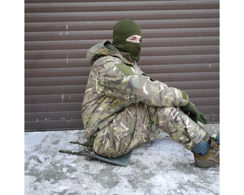 Килимок для сидіння односекційний Kiborg П-1 Хакі Оксфорд Килимок для сидіння односекційний Kiborg П-1 Хакі Оксфорд