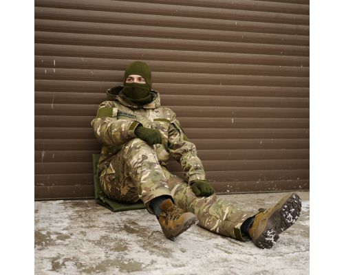 Килимок для сидіння потрійний, п'ятиточка трисекційна Kiborg П-3 Хакі Оксфорд Килимок для сидіння потрійний, п'ятиточка трисекційна Kiborg П-3 Хакі Оксфорд