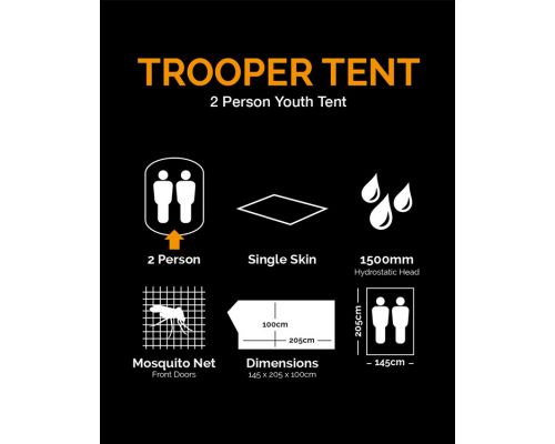 Тент KOMBAT UK Trooper Tent