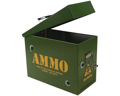 Ящик металевий KOMBAT UK Ammo Tin 20x15x10см Ящик металевий KOMBAT UK Ammo Tin 20x15x10см
