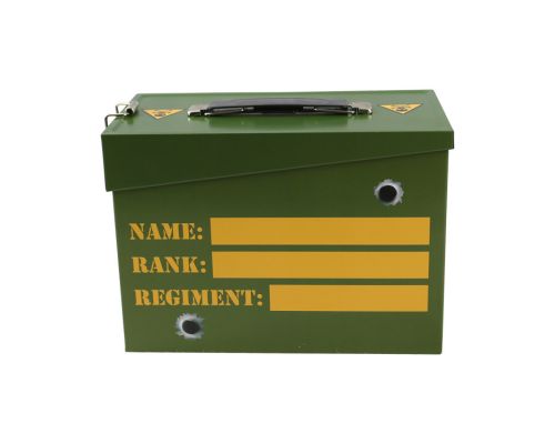 Ящик металевий KOMBAT UK Ammo Tin 20x15x10см Ящик металевий KOMBAT UK Ammo Tin 20x15x10см