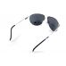 Бифокальные защитные очки Global Vision Aviator Bifocal (+2.5) (gray) серые