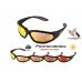Окуляри фотохромні (захисні) Global Vision Hercules-1 PLUS Photochromic (G-Tech™ red) Anti-Fog, фотохромні дзеркальні червоні