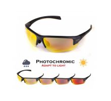 Окуляри фотохромні (захисні) Global Vision Hercules-7 Photochromic Anti-Fog (G-Tech™ red), фотохромні дзеркальні червоні