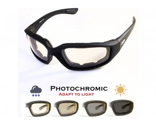Очки защитные фотохромные Global Vision KickBack Photochromic (clear) прозрачные фотохромные Очки защитные фотохромные Global Vision KickBack Photochromic (clear) прозрачные фотохромные