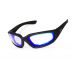 Очки защитные фотохромные Global Vision KickBack Photochromic (G-Tech™ blue) Anti-Fog, фотохромные синие зеркальные