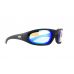 Очки защитные фотохромные Global Vision KickBack Photochromic (G-Tech™ blue) Anti-Fog, фотохромные синие зеркальные