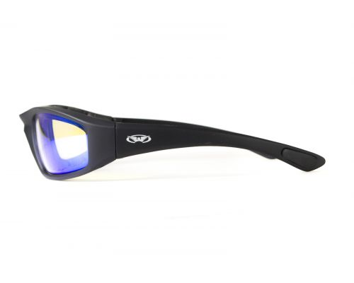 Очки защитные фотохромные Global Vision KickBack Photochromic (G-Tech™ blue) Anti-Fog, фотохромные синие зеркальные Очки защитные фотохромные Global Vision KickBack Photochromic (G-Tech™ blue) Anti-Fog, фотохромные синие зеркальные