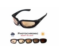 Очки защитные фотохромные Global Vision KickBack Photochromic (orange) фотохромные оранжевые