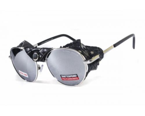 Очки защитные Global Vision Aviator-5 (silver mirror) зеркальные серые со съёмным уплотнителем Очки защитные Global Vision Aviator-5 (silver mirror) зеркальные серые со съёмным уплотнителем