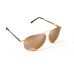 Очки защитные открытые Global Vision Aviator-4 (drive mirror) коричневые