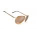 Очки защитные открытые Global Vision Aviator-4 (drive mirror) коричневые
