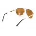 Очки защитные открытые Global Vision Aviator-4 (drive mirror) коричневые