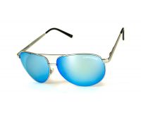 Очки защитные открытые Global Vision Aviator-4 (G-Tech™ blue) синие зеркальные