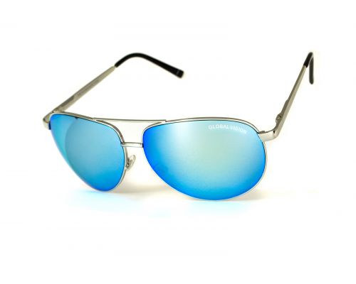 Окуляри захисні Global Vision Aviator-4 (G-Tech™ blue), сині дзеркальні лінзи Окуляри захисні Global Vision Aviator-4 (G-Tech™ blue), сині дзеркальні лінзи