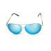 Окуляри захисні Global Vision Aviator-4 (G-Tech™ blue), сині дзеркальні лінзи