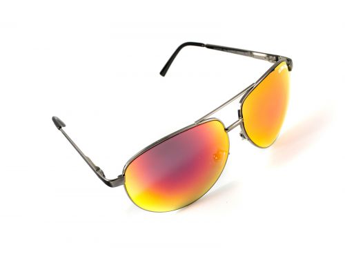 Окуляри захисні Global Vision Aviator-4 (G-Tech™ red), червоні дзеркальні лінзи Окуляри захисні Global Vision Aviator-4 (G-Tech™ red), червоні дзеркальні лінзи