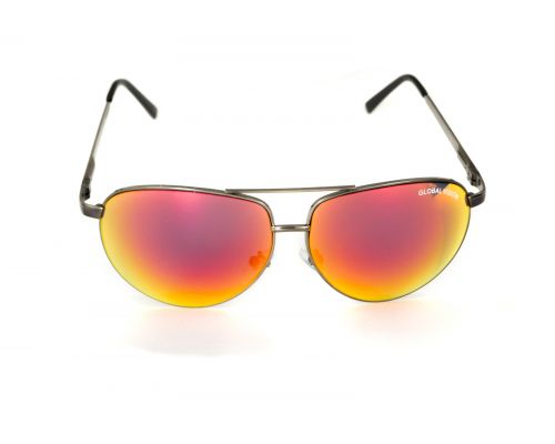 Окуляри захисні Global Vision Aviator-4 (G-Tech™ red), червоні дзеркальні лінзи Окуляри захисні Global Vision Aviator-4 (G-Tech™ red), червоні дзеркальні лінзи