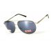 Окуляри захисні Global Vision Aviator-4 (silver mirror), чорні дзеркальні лінзи