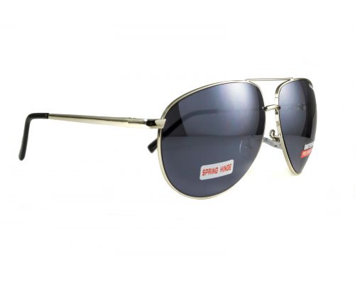Окуляри захисні Global Vision Aviator-4 (silver mirror), чорні дзеркальні лінзи Окуляри захисні Global Vision Aviator-4 (silver mirror), чорні дзеркальні лінзи