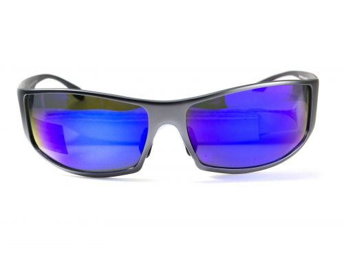 Окуляри захисні Global Vision BAD-ASS-1 GunMetal (G-Tech™ blue) дзеркальні сині в темній металевій оправі Окуляри захисні Global Vision BAD-ASS-1 GunMetal (G-Tech™ blue) дзеркальні сині в темній металевій оправі