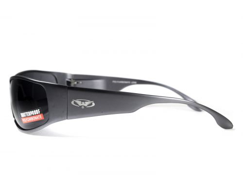 Окуляри захисні Global Vision BAD-ASS-1 GunMetal (gray) сірі в темній металевій оправі Окуляри захисні Global Vision BAD-ASS-1 GunMetal (gray) сірі в темній металевій оправі