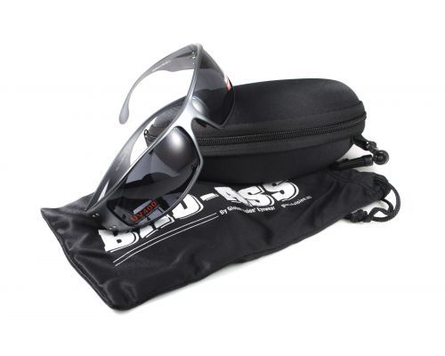 Окуляри захисні Global Vision BAD-ASS-1 GunMetal (gray) сірі в темній металевій оправі Окуляри захисні Global Vision BAD-ASS-1 GunMetal (gray) сірі в темній металевій оправі