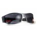 Окуляри захисні Global Vision BAD-ASS-2 GunMetal (gray) чорні в темній металевій оправі