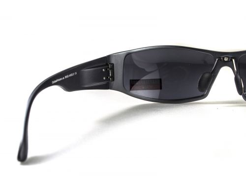 Окуляри захисні Global Vision BAD-ASS-2 GunMetal (gray) чорні в темній металевій оправі Окуляри захисні Global Vision BAD-ASS-2 GunMetal (gray) чорні в темній металевій оправі