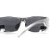 Окуляри захисні Global Vision BAD-ASS-2 Silver (gray) чорні в сріблястій металевій оправі