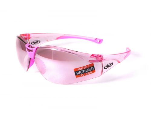 Очки защитные открытые Global Vision Cruisin (pink), розовые Очки защитные открытые Global Vision Cruisin (pink), розовые