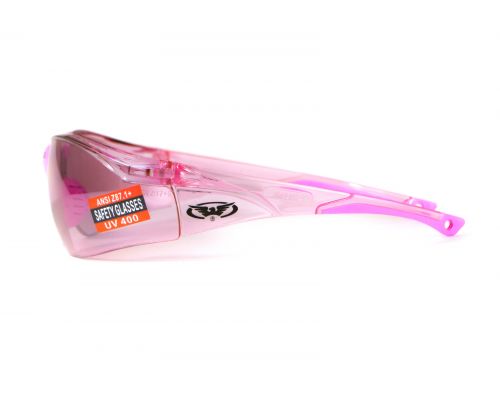 Очки защитные открытые Global Vision Cruisin (pink), розовые Очки защитные открытые Global Vision Cruisin (pink), розовые
